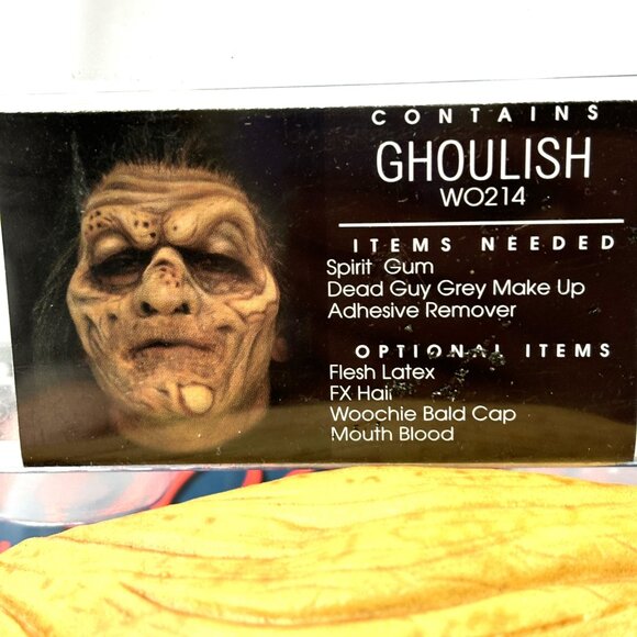Cinema Secrets Woochie Theatrical Prosthetic Ghoulish Latex Appliance NWT NOS - Picture 3 of 8